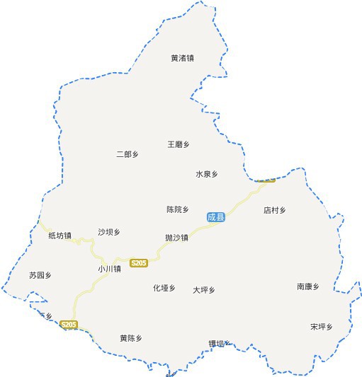 县区地图