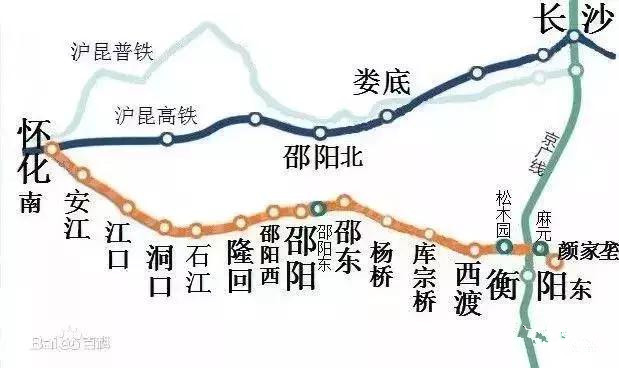 怀邵衡铁路最新进展:隆回驶进第一列火车,铁轨铺进隆回站